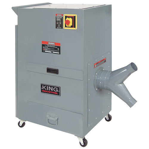 King Canada KC-7300C Metal Dust Collector, 40-1/4" x 22-1/2" x 43-3/4"-(Each)