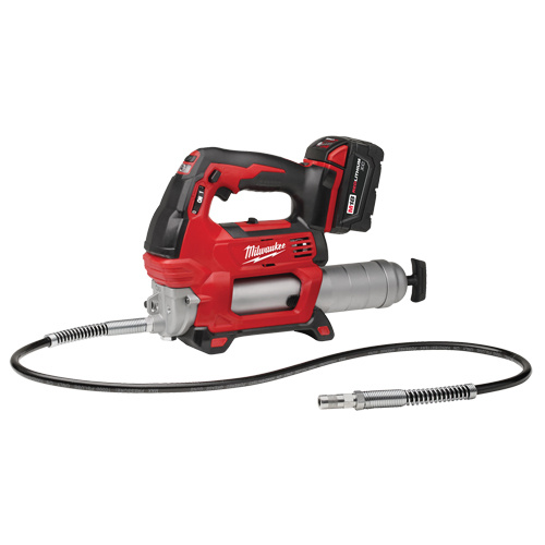Milwaukee 2646-21CT M18 Cordless 2-Speed Grease Gun Kit, Lithium-Ion, 18 V-(Each)