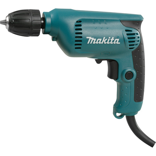 Makita  6413K  Variable Speed Drill, 3/8" Chuck, 4 A, 120 V, 0-3400 RPM, Keyless Chuck - Each