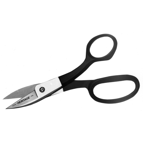 Klein Cutlery 775 Broad Blade Shear, 2" Cut Length, Rings Handle-(Each)