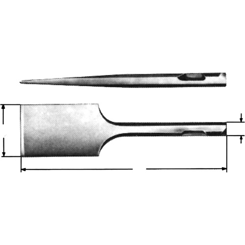 Ampco  CS-25-ST  Pneumatic Scaling Chisel - Each