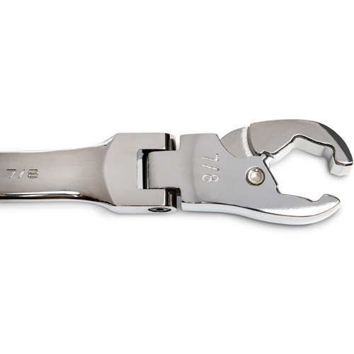 Gearwrench  89100  SAE Wrench Set, Flex Head/Ratcheting Flare Nut, 5 Pieces, Imperial - Each