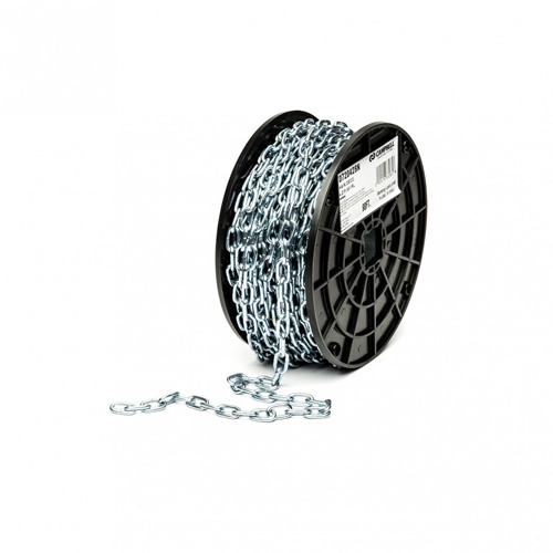 Campbell  T0720428N  Decorator Chain, Steel, #4 x 90' (27.4 m) L, 70 lbs. (0.035 tons) Load Capacity - Roll