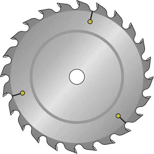 Dimar  10-24 RIP  Industrial Saw Blade - Ripping, 10", 24 Teeth, Wood Use - Each