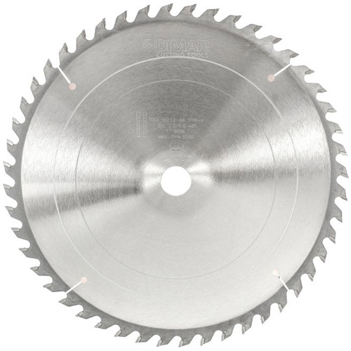 Dimar  12-48-THIN-A  Industrial Saw Blade - Crosscut Thin Kerf, 12", 48 Teeth, Wood Use - Each