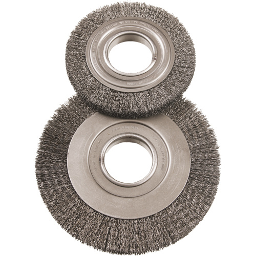 Felton Brushes M12630 6"" Major Wire Wheel Brushes 6" Major Wire Wheel Brushes, 6" Dia., 0.014" Fill, 2" Arbor - Each