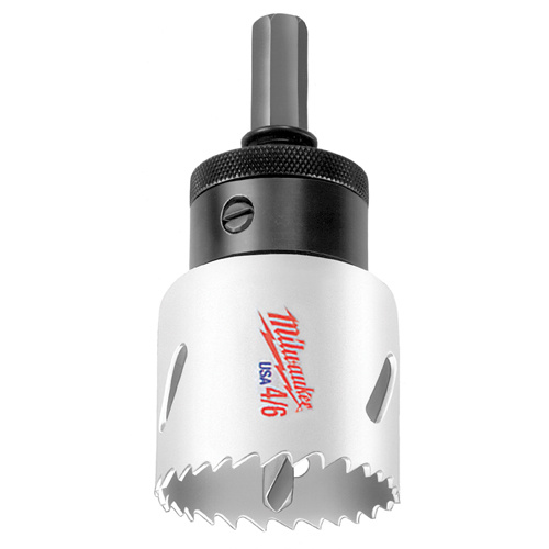 Milwaukee 49-56-0710 Carbide Tipped Hole Saws, 1-1/4", 1-5/8" Depth of Cut, Carbide-(Each)