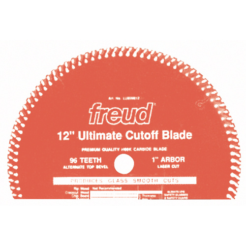 Freud LU85R008 TCS Crosscut & Finishing Industrial Blades, 8", 64 Teeth, Wood Use - Each
