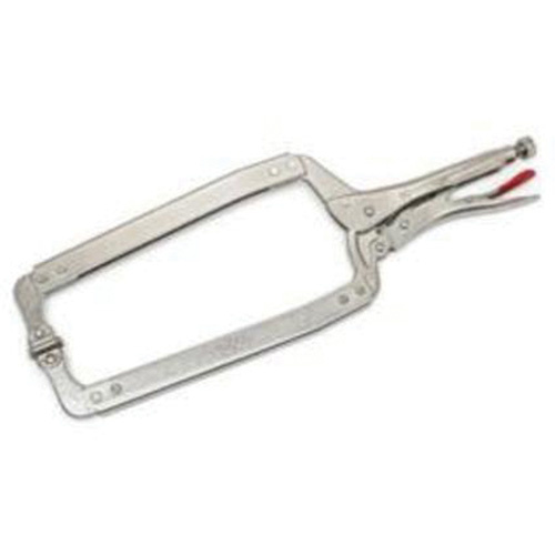 Crescent C18CCSN Locking C-Clamp with Swivel Pads, 18" Length, C-Clamp-(Each)