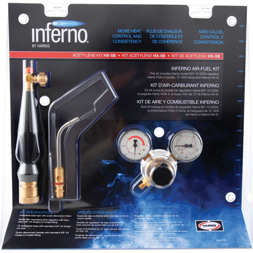 The Harris Products Group 4400085 Harris<sup>?</sup> Inferno<sup>?</sup> Air Fuel Acetylene Kits - Each