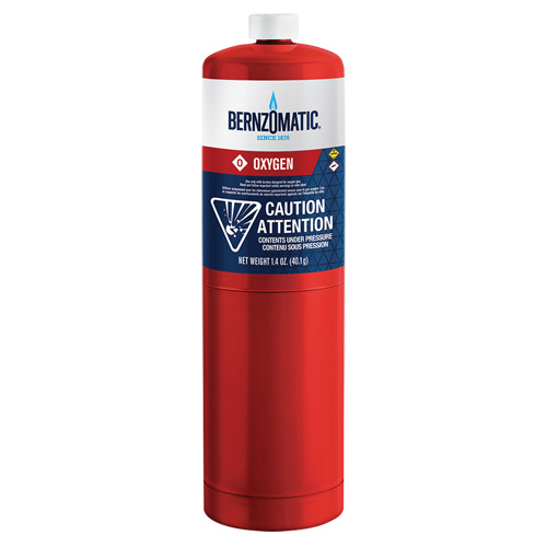 Bernzomatic  304180  1.4-oz. Disposable Oxygen Cylinder, Oxygen - Bottle