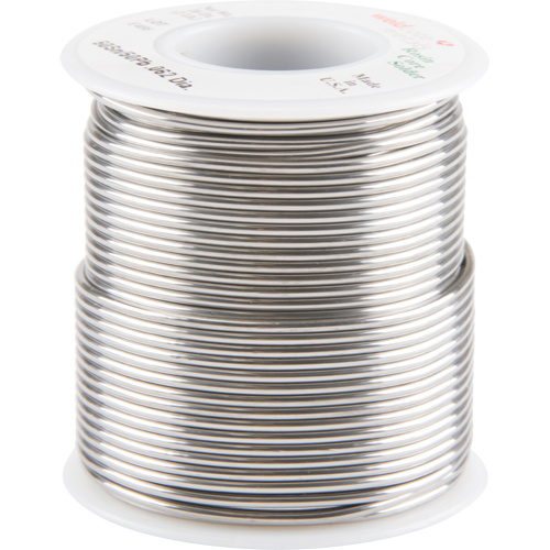 Weldcote Metals  5050RC116X1SP  Common Solder, Lead-Based, 50% Tin 50% Lead, Rosin Core, 0.0625" Dia. - Spool