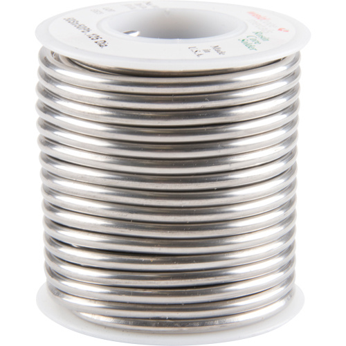 Weldcote Metals  5050RC18X1SP  Common Solder, Lead-Based, 50% Tin 50% Lead, Rosin Core, 0.125" Dia. - Spool