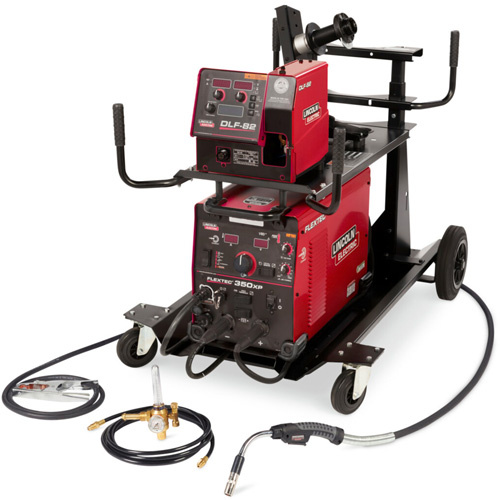 Lincoln Electric K5335-1 Flextec 350XP/DLF-82 Ready-Pak MIG Welding System, 380 V/460 V/575 V, 3 Ph-(Each)