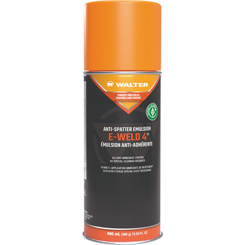 Walter Surface Technologies  53F402  E-Weld 4? Premium Anti-Spatter Emulsion, Aerosol - Can
