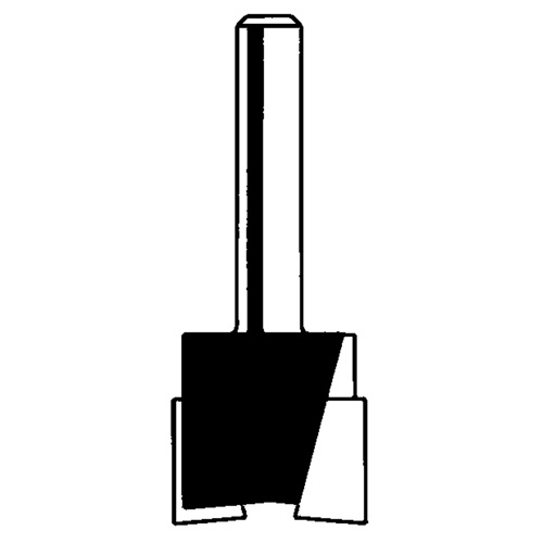 Freud 16-100 Freud Router Bit - Mortising Bit, 1/2" Dia., 1/4" Shank - Each