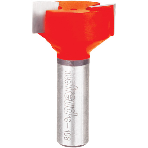 Freud 16-108 Freud Router Bit - Mortising Bit, 1-1/4" Dia., 1/2" Shank - Each