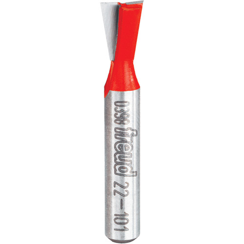 Freud 22-101 Freud Router Bit - Dovetail Bit, 5/16" Dia., 1/4" Shank - Each