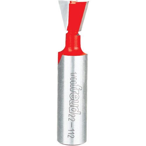 Freud 22-112 Freud Router Bit - Dovetail Bit, 1/2" Dia., 1/2" Shank - Each