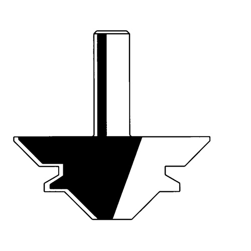Freud  99-034  Freud Router Bit - Lock Mitre Bit, 2-3/4" Dia., 1/2" Shank - Each