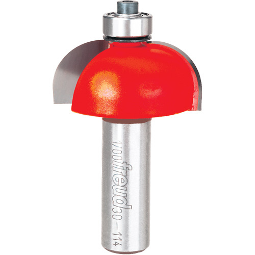 Freud 30-114 Freud Router Bit - Cove Bit, 1-3/8" Dia., 1/2" Shank - Each