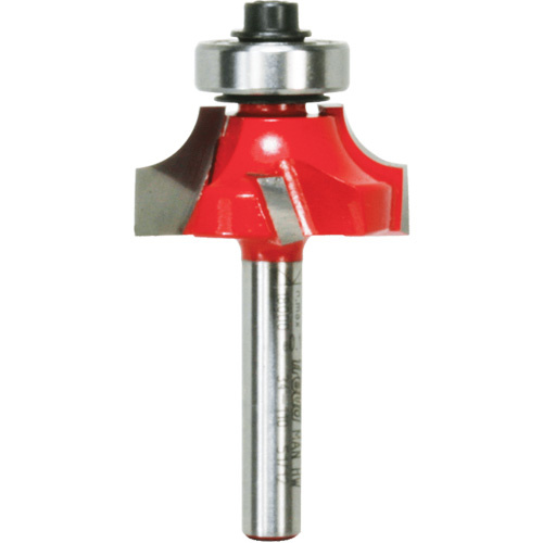 Freud  34-110  Freud Router Bit - Rounding Over Bit, 1" Dia., 1/4" Shank - Each