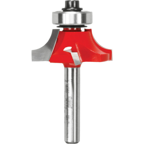 Freud  34-112  Freud Router Bit - Rounding Over Bit, 1-1/8" Dia., 1/4" Shank - Each