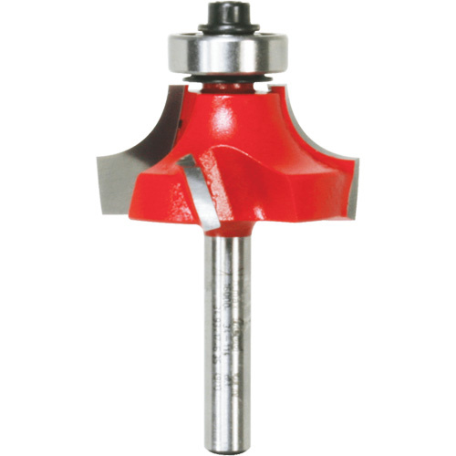 Freud  34-114  Freud Router Bit - Rounding Over Bit, 1-1/4" Dia., 1/4" Shank - Each