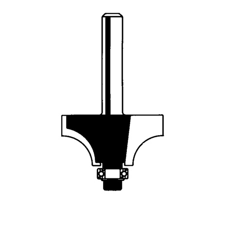 Freud 36-100 Freud Router Bit - Beading Bit, 5/8" Dia., 1/4" Shank - Each