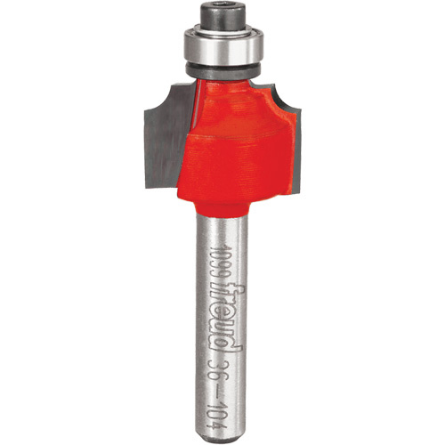 Freud 36-104 Freud Router Bit - Beading Bit, 3/4" Dia., 1/4" Shank - Each
