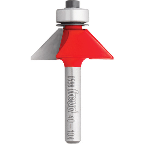 Freud 40-104 Freud Router Bit - Chamfer Bit - Each