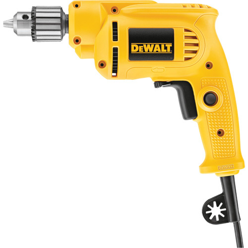 DEWALT  DWE1014  VSR Drill, 3/8" Chuck, 7 A, 120 V, 0-2800 RPM, Keyed Chuck - Each
