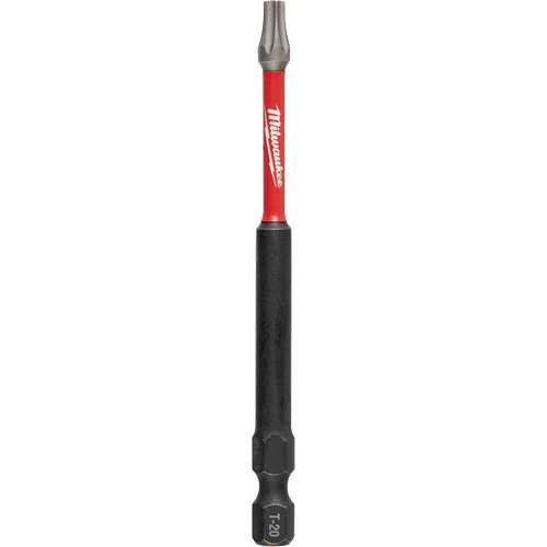 Milwaukee  48-32-4595  Shockwave? Impact Power Bit, Torx, T-20 Tip, 1/4" Drive Size, 3-1/2" Length - Each