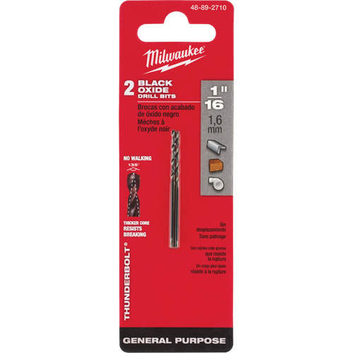 Milwaukee Thunderbolt® Jobber Drill Bit  (Each)-Click on options for variations & Details.