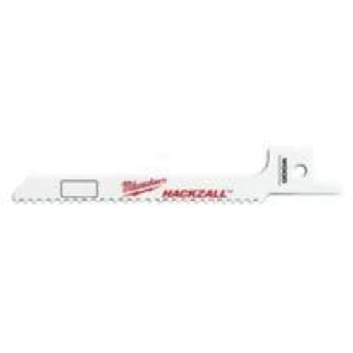 Milwaukee 49-00-5310 M12 Hackzall Blade-Wood Scroll, Bi-Metal, 10 TPI, 3-1/2" L x 5/16" W-(Pack of 5)
