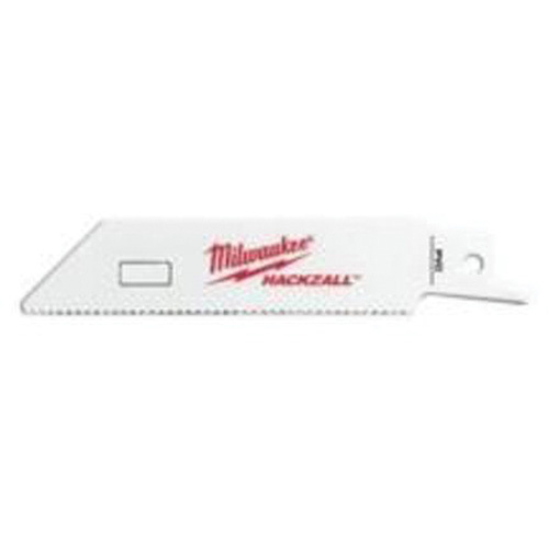Milwaukee 49-00-5414 M12 Hackzall PVC Blade, Bi-Metal, 14 TPI, 4" L x 3/4" W-(Pack of 5)