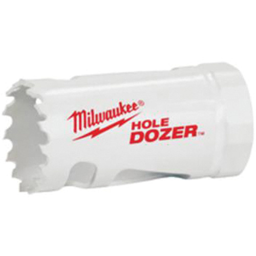 Milwaukee 49-56-5110 Hole Dozer Hole Saw, 1", 1-5/8" Depth of Cut, Bi-Metal-(Each)