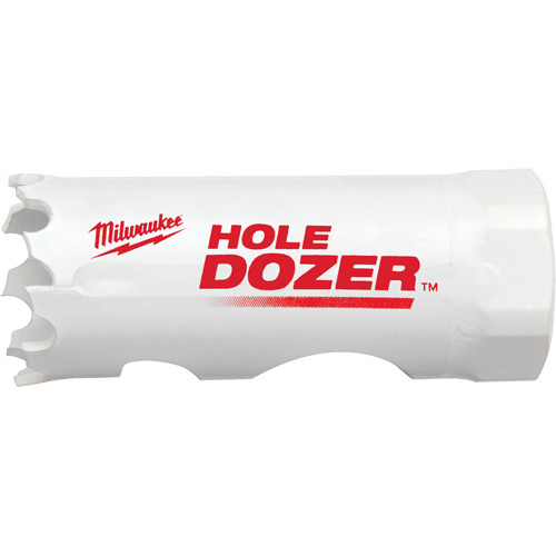 Milwaukee 49-56-9609 Hole Dozer Hole Saw, 1", 1-5/8" Depth of Cut, Bi-Metal-(Each)