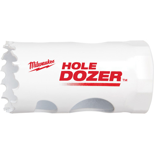 Milwaukee 49-56-9612 Hole Dozer Hole Saw, 1-3/16", 1-5/8" Depth of Cut, Bi-Metal-(Each)