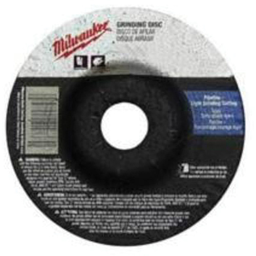 Milwaukee  49-94-5020  Grinding Wheel, 5" x 1/4", 7/8" Arbor, Aluminum Oxide, Type 27 - Each
