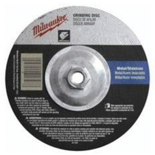 Milwaukee  49-94-7020  Grinding Wheel, 7" x 1/4", 5/8" Arbor, Aluminum Oxide, Type 27 - Each