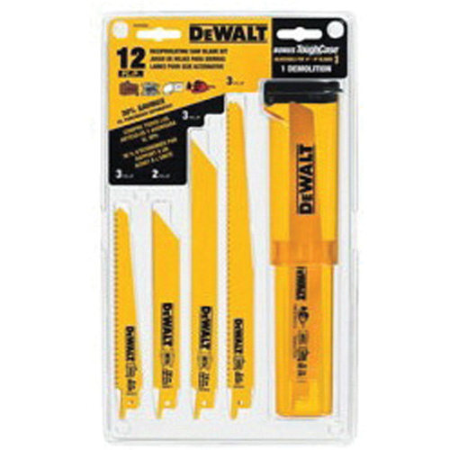 DEWALT  DW4892  Bi-Metal Reciprocating Saw Blade Kit - Each
