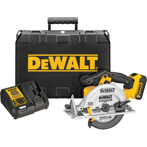 DEWALT  DCS391P1  Max Circular Saw Kit, 6-1/2", 20 V - Each