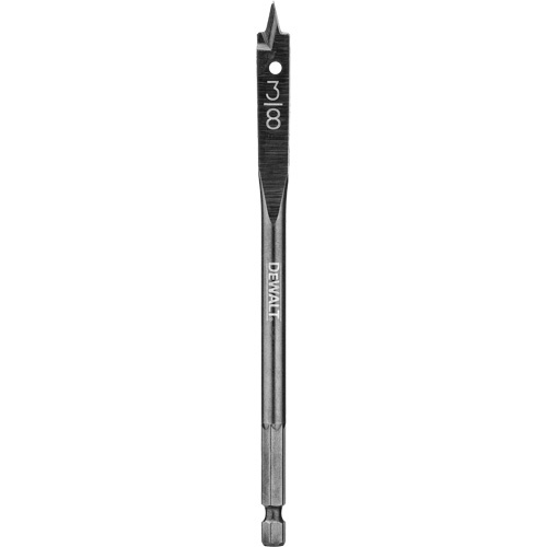 DEWALT  DW1572  Spade Drill Bit, 3/8" Diameter, 3/8" Shank, 6" Length - Each