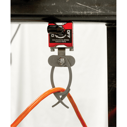 Mag-Mate HH035R On/Off Magnetic Hanging Hooks, 5-3/4" Length, 1-3/4" Diameter, 35 lbs. Capacity - Each - Image 2