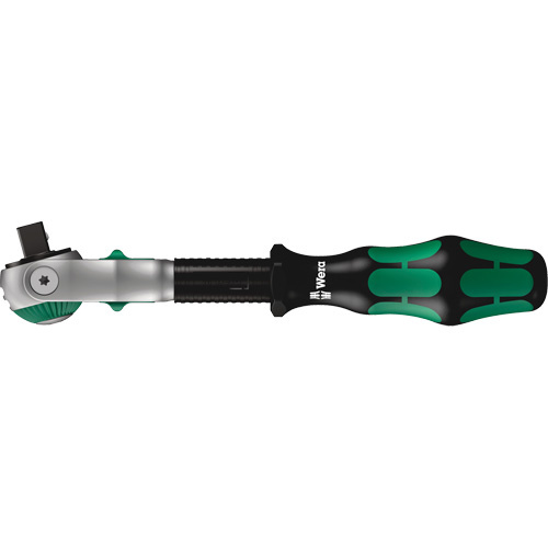 Wera Tools  5003550001  Zyklop Speed Ratchet with Sleeve & 5 Positions Head, 3/8" Drive, Ergonomic Handle - Each