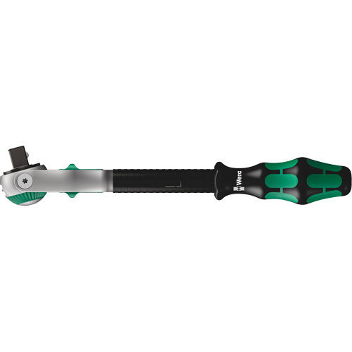 Wera Tools  5003600001  Zyklop Speed Ratchet 1/2  with sleeve & 5 positions head, 1/2" Drive, Ergonomic Handle - Each