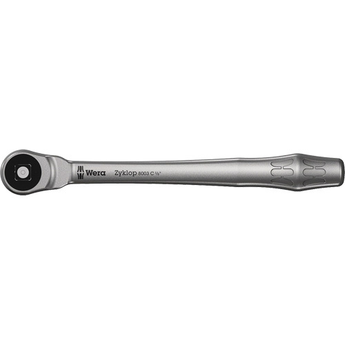 Wera Tools  5004063001  Zyklop Metal 1/2 Ratchet , 1/2" Drive, Plain Handle - Each