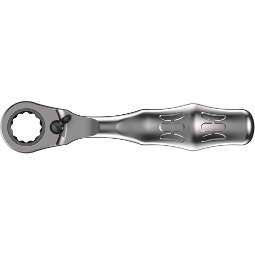 Wera Tools  5003660001  Zyklop Mini 2 ratchet 1/4 for special sockets, 1/4" Drive, Ergonomic Handle - Each