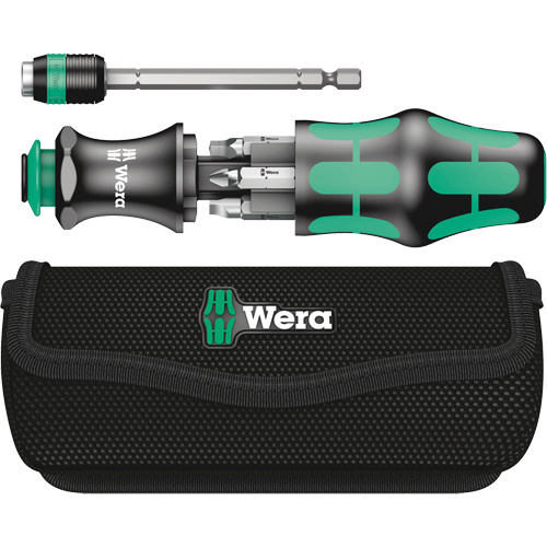 Wera Tools  5051025001  Kraftform Kompakt 26 Multi Screwdriver, 7-11/16" L, Plastic Handle - Each